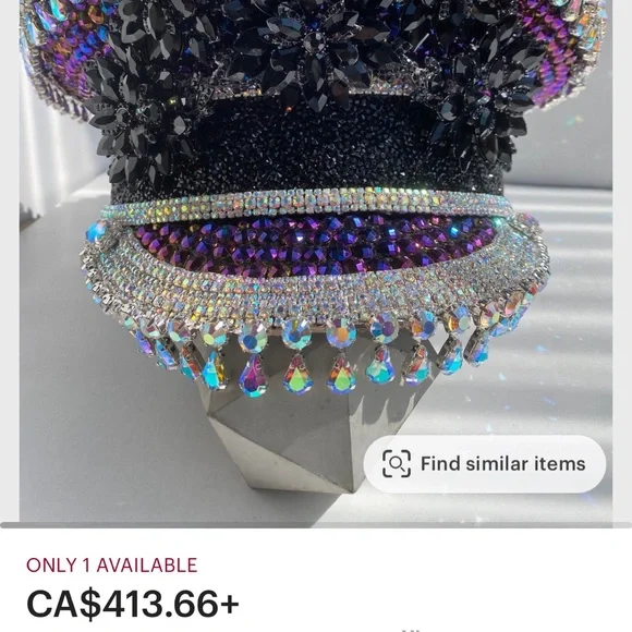 Rave / Festival hat - custom made - Picture 2 of 2